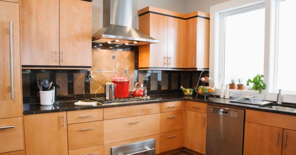 Inside the kitchen of a home before taking inventory