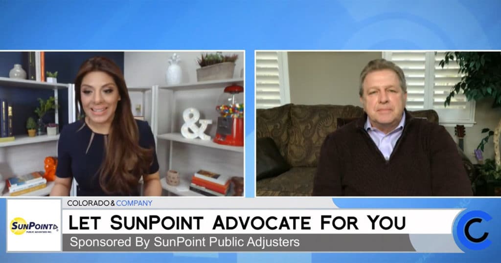 Greggory Clifford talking on NBC 9 News with host