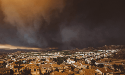 California wildfire threatens a residential area and creating a new for Mandatory Evacuation